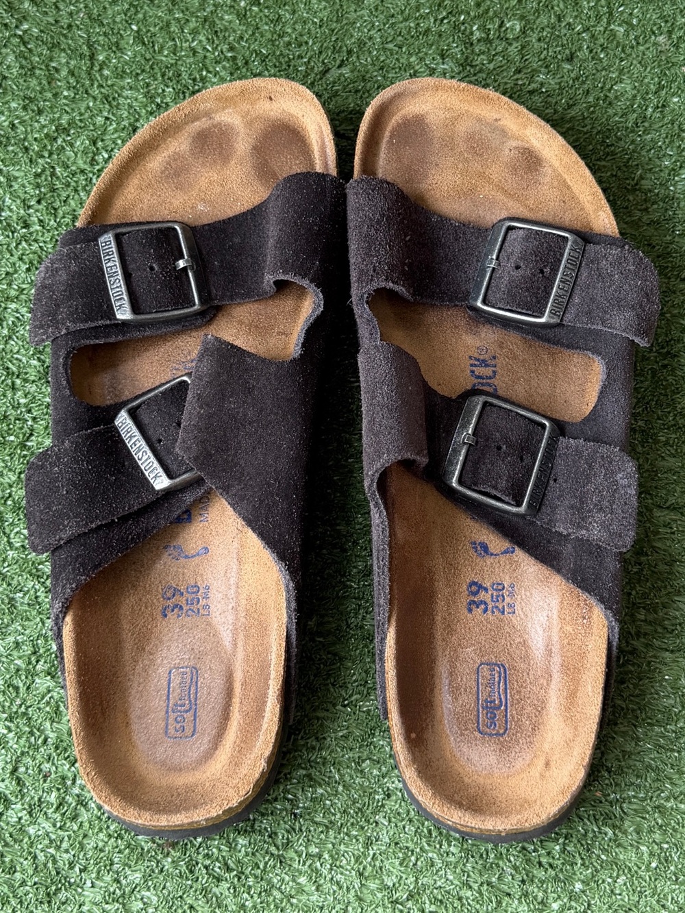 Birkenstock Arizona Soft Footbed Black Suede Women’s Sandals